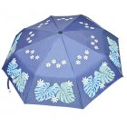 [Laule'a]ハワイアン　折り畳み傘 -Blue-